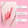 Série Zephoco Brilho Labial Matte Peel-Off Maquiagem Labial Hidratante Não Gruda nos Copos Colorido Hidratante Natural