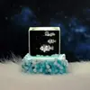 Venta al por mayor transfronteriza: Luz nocturna de cristal de galaxia, adorno en forma de cubo, nube en forma de corazón y medusa con tallado interno, regalo artesanal de cristal