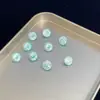 Zirconia de corte especial tipo rueda de la fortuna de 6 mm con baño de color degradado, diamante suelto, mismo estilo que se ve en las transmisiones en vivo, accesorios para decoración de uñas, pendientes de botón y adornos de diamante