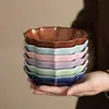 Bandeja de té Xianglong con patrón de loto, bandeja de cerámica para snacks de té de la tarde, bandeja para frutas, mesa de centro para el hogar, bandeja para platos de pasteles y snacks