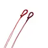 Lanyard para Llavero de Coche Nudo de Diamante Tejido a Mano Cadena Colgante para Llaves DIY Accesorios Producto Semiterminado Hebilla Activa Simple A