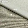Tela de Terciopelo de Oveja con Rayas de Copo de Nieve 280g Rayas Verticales Unilaterales Pantalones de Pierna Ancha Elásticos Sudadera Tejido de Punto Base