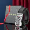 [Artículo Más Vendido] Cinturón de Cuero con Hebilla Automática para Hombres Jóvenes y de Mediana Edad, Versátil para Negocios y Uso Casual, Cinturón de Cuero para Pantalones