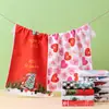 Paño de Cocina Navideño de Dibujos Animados, Más Absorbente, Toalla de Mano de Alta Calidad, Toalla Gruesa Impresa Simple para Cocina y Uso Doméstico