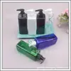 Frasco de Loção 300ml Bomba Frasco Quadrado Frasco Dispensador de Shampoo 300ML Branco Frasco Bomba Rosca Frasco de Pressão para Gel de Banho