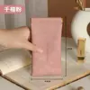Bolsa para Gafas con Cubierta de Tela, Caja de Almacenamiento para Gafas de Sol de Mujer, Bolsa para Ojos Antipresión con Cierre Automático para Gafas de Sol, Estilo Retro