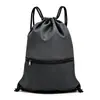 Bolsa con Cordón de Poliéster Personalizada Mochila de Tela Oxford Bolsa con Cordón para Deportes de Fútbol Baloncesto Doble Hombro Bolsa de Almacenamiento