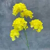 Flores artificiales de hortensia de múltiples cabezas para arreglos de boda, decoración de ventanas, arreglos florales, flores de seda hechas a mano, adornos de flores artificiales transfronterizos al por mayor