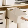Caixa de Armazenamento para Lanches e Brinquedos Caseiros, Caixa Organizadora de Mesa, Caixa de Armazenamento de Plástico de Grande Capacidade, Direto da Fábrica
