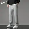 Pantalones para Hombre 2026 Otoño e Invierno Deportivos Casuales Marca de Moda Estudiante Pareja Forrados de Polar Engrosados Pierna Recta Jogger Pantalones de Chándal Mujer