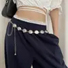 Concha Metálica Plateada Verano Lado Mar Estilo Ins Combinable Moda Accesorios Chica Picante Cinturón Nicho de Alta Gama Mujer