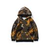 Roupa Infantil Outono Estilo Coreano Novo Moletom Infantil com Capuz, Blusa Camuflada de Manga Comprida para Crianças Mais Velhas, Moletom Masculino Atacado
