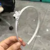 Faixa de Cabelo com Laço de Tecido Estilo Coreano com Dentes para Mulheres, Faixa de Cabelo de Cetim de Alta Qualidade, Acessório de Coroa Alta, Presilha, Acessório de Cabelo Doce para Meninas
