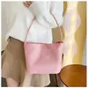Bolso de Mano para Mujer Bolso de Mano de Nicho de Alta Gama Diseño de Nicho de Corea del Sur Bolso de Hombro de Nailon Bordado con Letras