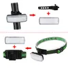 Luz de Ciclismo COB Transfronteiriça Luz de Advertência Traseira Luz Impermeável para Ciclismo Noturno ao Ar Livre Equipamento de Ciclismo