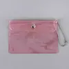 Bolsa Transparente para Tarjetas Flash Ins Corea del Sur Mini Hebilla a Presión Cartera Simple de PVC Estuche Protector para Tarjetas Bancarias Portátil Estudiante