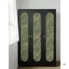 Pegatina Verde Retro Frances para Armario Mueble Puerta de Gabinete Renovación Reacondicionamiento Papel Tapiz Gabinete Alacena Cambio de Color Papel Tapiz Autoadhesivo