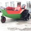 Anhui área suministro tipo barco motocultivador rotatorio estampado integrado motocultivador de barco máquina motocultivadora de doble propósito para agua y sequía