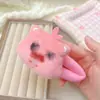 Presilha de Cabelo de Pelúcia Desenho Animado para Meninas, Presilha Grande BB para Estudantes, Presilha Fofa para Franja Lateral, Doce Acessório de Cabelo