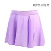 Falda de baile para niñas, ropa de práctica para niñas, falda de gasa de ballet, banda elástica, delantal de actuación, vestido de media princesa