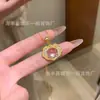 Atacado de fábrica xiaohong departamento água natural espuma jade cadeado da paz ruyi s925 prata incrustado novo temperamento chinês pingente feminino