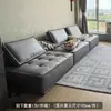 Bloco de sofá de tofu combinação apartamento unidade pequena quarto individual estilo celebridade da internet sofá preguiçoso casual minimalista italiano