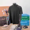 Camiseta Casual de Rayas Estilo Americano de Peso Pesado Manga Corta para Hombre, Verano Ajuste Holgado, Talla Grande, Diseño Patchwork, Marca de Moda, Top de Hombro Regular