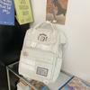 Mochila escolar japonesa de gran capacidad para estudiantes universitarios, mochila versátil para estudiantes de secundaria, mochila para chicas de aspecto elegante, nueva