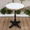 Mesa y Silla Francesa de Exterior Nueva Silla de Mimbre Silla de Mimbre Juego de Tres Piezas Cafetería Tienda de Té con Leche B&B Hotel Silla de Comedor Retro