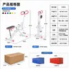 Máquina de sentadillas multifuncional para el hogar con certificación CE transfronteriza, entrenador abdominal de ejercicio en interiores, bicicleta estática para una persona, máquina de montar a caballo, personalizable