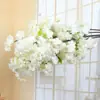 Ramas artificiales de flor de cerezo para boda, enredadera de flores falsas rosas, flores de plástico, árbol decorativo para techo de sala de estar, flores de seda