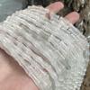 Natural Tianshan Bambu Seção Em Forma De Contas De Jade De Gelo Acessórios diy Super Imortal Verão Pulseira Brincos Material De Cristal