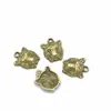 Acessórios para Joias DIY Pingente Pequeno Cabeça de Tigre Liga Retro Atacado 15*12mm D9265