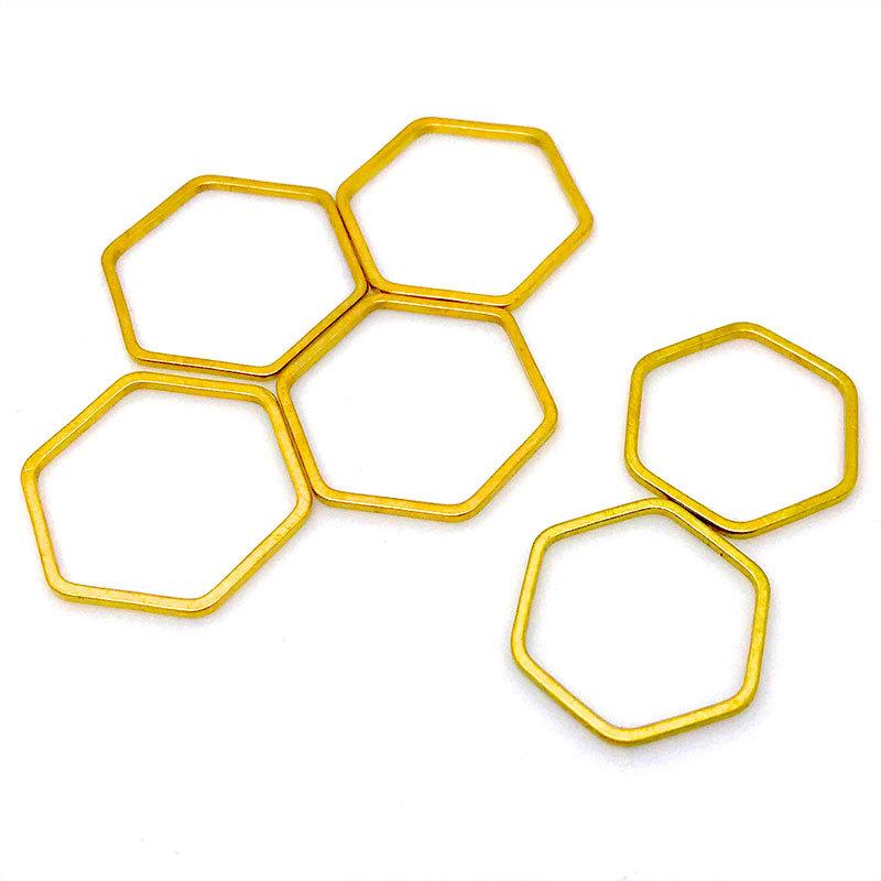 铜圈-六边形
