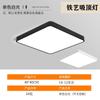 Fabricantes de la antigua ciudad de Zhongshan, Guangdong, lámparas de techo LED muy simples y modernas para balcón, dormitorio, sala de estar rectangular