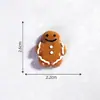 Novo Papai Noel de Natal Boneco de Neve Micro Paisagem Cena de Neve Caixa de Trem Meias de Natal Pequeno Presente Sino Enfeites de Resina