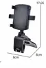 Soporte para Teléfono de Coche 360 grados Giratorio Hebilla Plegable Consola Central Espejo Retrovisor Soporte para Teléfono de Navegación