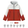 Chaqueta a Prueba de Tres Elementos Ropa de Trabajo Estampado Personalizado con Logo Senderismo al Aire Libre Montañismo Ropa Chaqueta con Capucha Otoño Ropa de Trabajo Corporativa