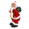 Bolsa de regalo novedosa con música de fondo, moverá el trasero y tocará la guitarra, Santa Claus, juguete eléctrico, Navidad, venta caliente transfronteriza