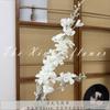 Nova simulação de casamento de delphinium de 2 garfos, flor falsa de jacinto, flor de auditório de casamento, fileira de flores, fabricantes de roupas macias de flores