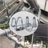 Abrazaderas de Cruz Galvanizadas en Forma de Doble U para Tuberías, Abrazaderas de Tubería para Construcción, Abrazaderas de Tubería Galvanizadas para Camas de Cerdos en Invernaderos, Abrazaderas para Arcos