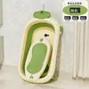 Bañera Plegable para Bebé Bañera para Sentarse y Acostarse Infantil para Niños Uso en Casa Uso para Recién Nacidos Niños