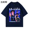 AliExpress Transfronterizo Camiseta de Manga Corta para Pareja Estampado de Anime Japonés Top Casual para Hombre y Mujer Verano Mismo Estilo ins