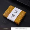 Pano de Chá Absorvente de Algodão e Linho Grosso Estilo Japonês, Toalha de Mesa para Chá Vintage de Camada Dupla Frente e Verso, Acessórios de Chá Kung Fu Inspirados em Zen