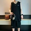 Tz2669 Traje Deportivo de Secado Rápido Verano Seda de Hielo Delgado Holgado Sin Mangas Secado Rápido Transpirable Conjunto de Uniforme de Baloncesto