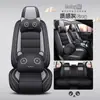 Cojines para Asientos de Coche en Stock, Cojines para Asientos Estilo Envolvente Completo, Fundas de Asiento de Cuero para Cinco Asientos, Universales para Todas las Estaciones