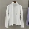 26 Ropa Nueva de Mujer Otoño Invierno Pulóver Elástico de Forro Polar con Media Cremallera Top Cálido Capa Base 487596