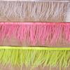 Cinturón de Plumas al por Mayor 8-10cm Pluma de Avestruz Borde de Tela Ropa Accesorios Falda Accesorios de Joyería Decoración de Borlas de Plumas