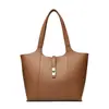 Yuezi Fashion 2025 Nova Bolsa Feminina Grande Capacidade Ombro Único Transversal Bolsa Sogra Bolsa Tote Cesto de Legumes de Alto Nível