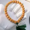Ventas Directas de Fábrica de Pulseras Originales de Mano con Forma de Calabaza, Pulseras Pequeñas de Rudraksha, Venta al por Mayor en Grandes Cantidades